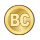 The original bitcoin symbol from 2010