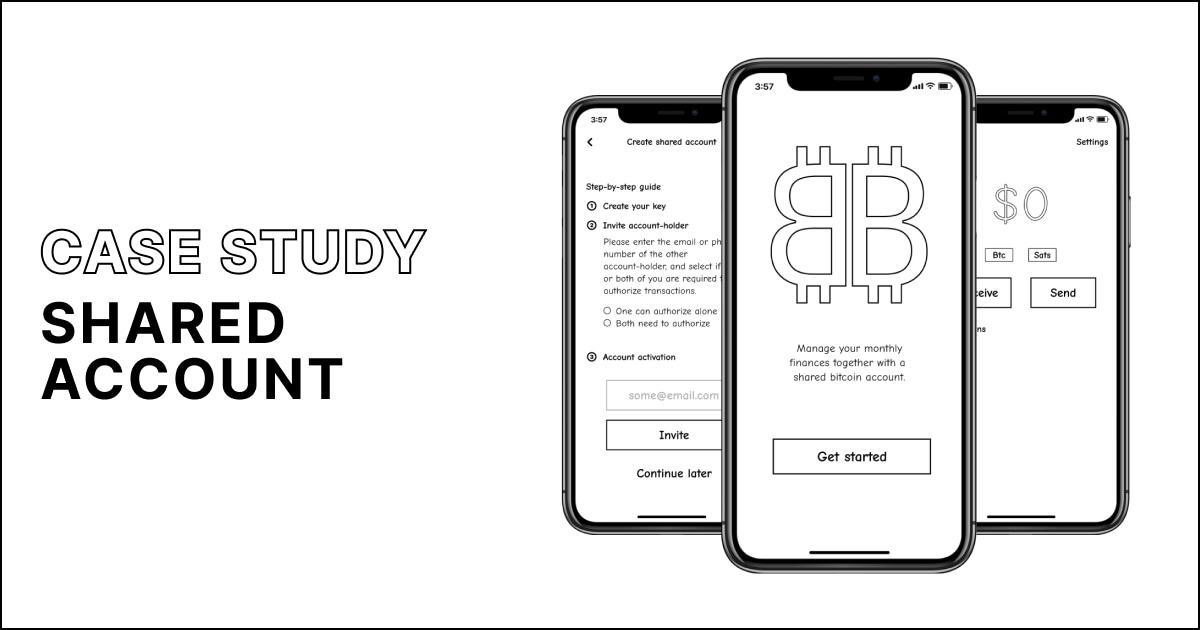 Shared wallet | Bitcoin Design